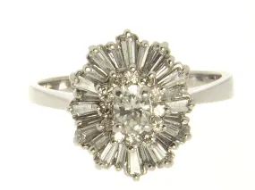 1960s 1.00ct Diamond Cocktail Ring