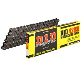 428D x 100 standard DID chain w/clip link (428D100)