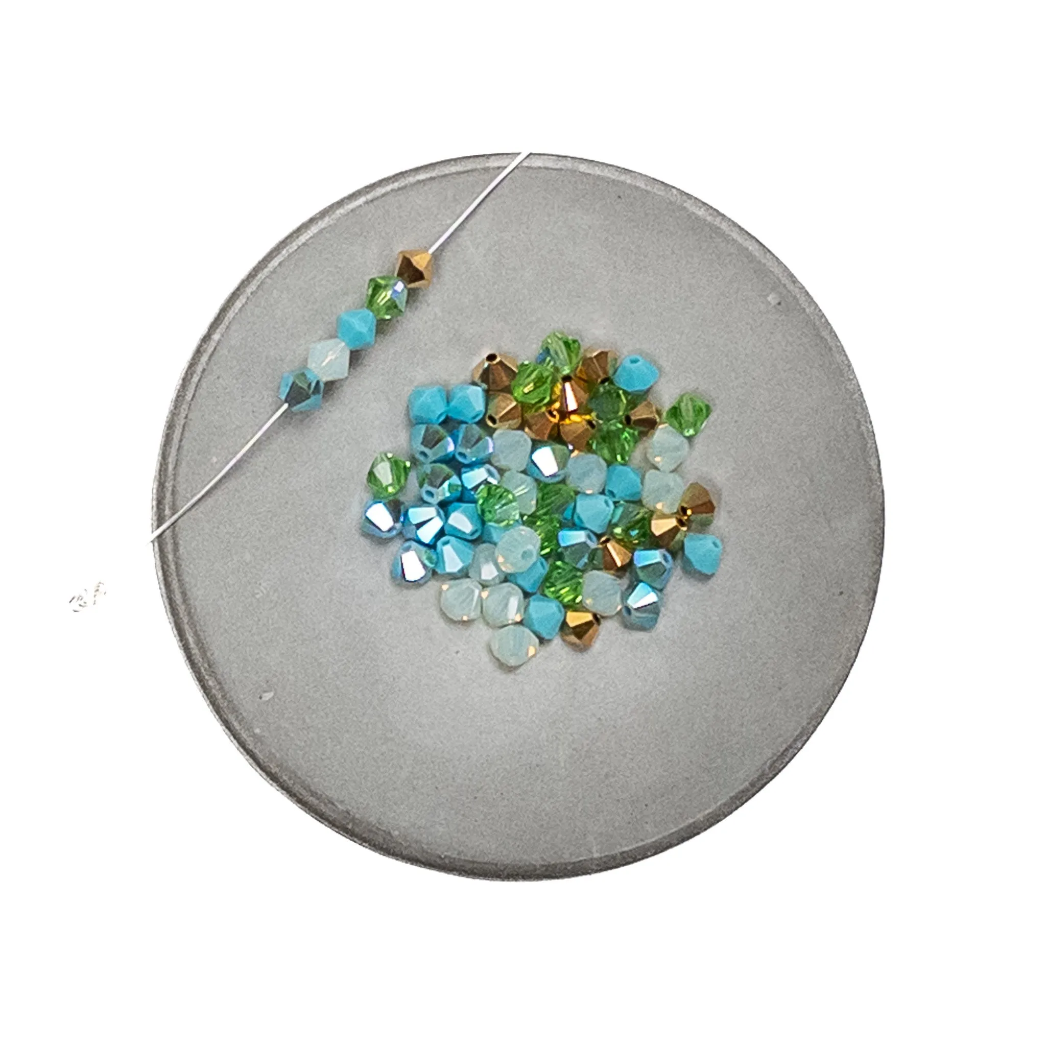 Beach Summer: Crystal 4mm Bicone Palette - 60 pcs. (MIX058)