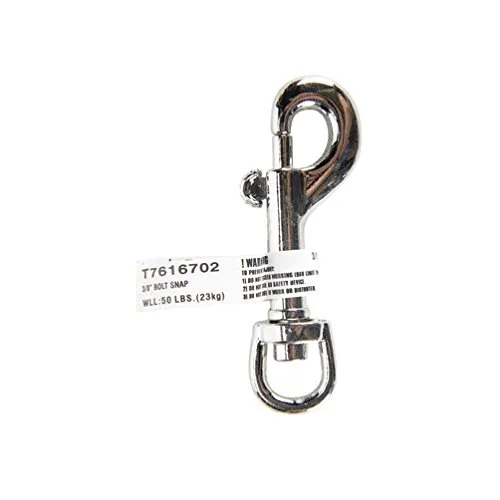 Campbell 3/8" Swiveling, Round Eye Bolt Snap, #5025Z