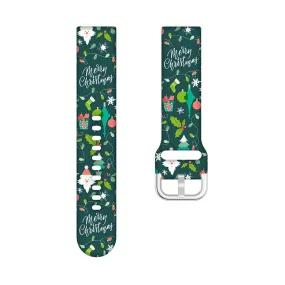 Christmas Watch Straps compatible with the Huawei Watch GT 46mm