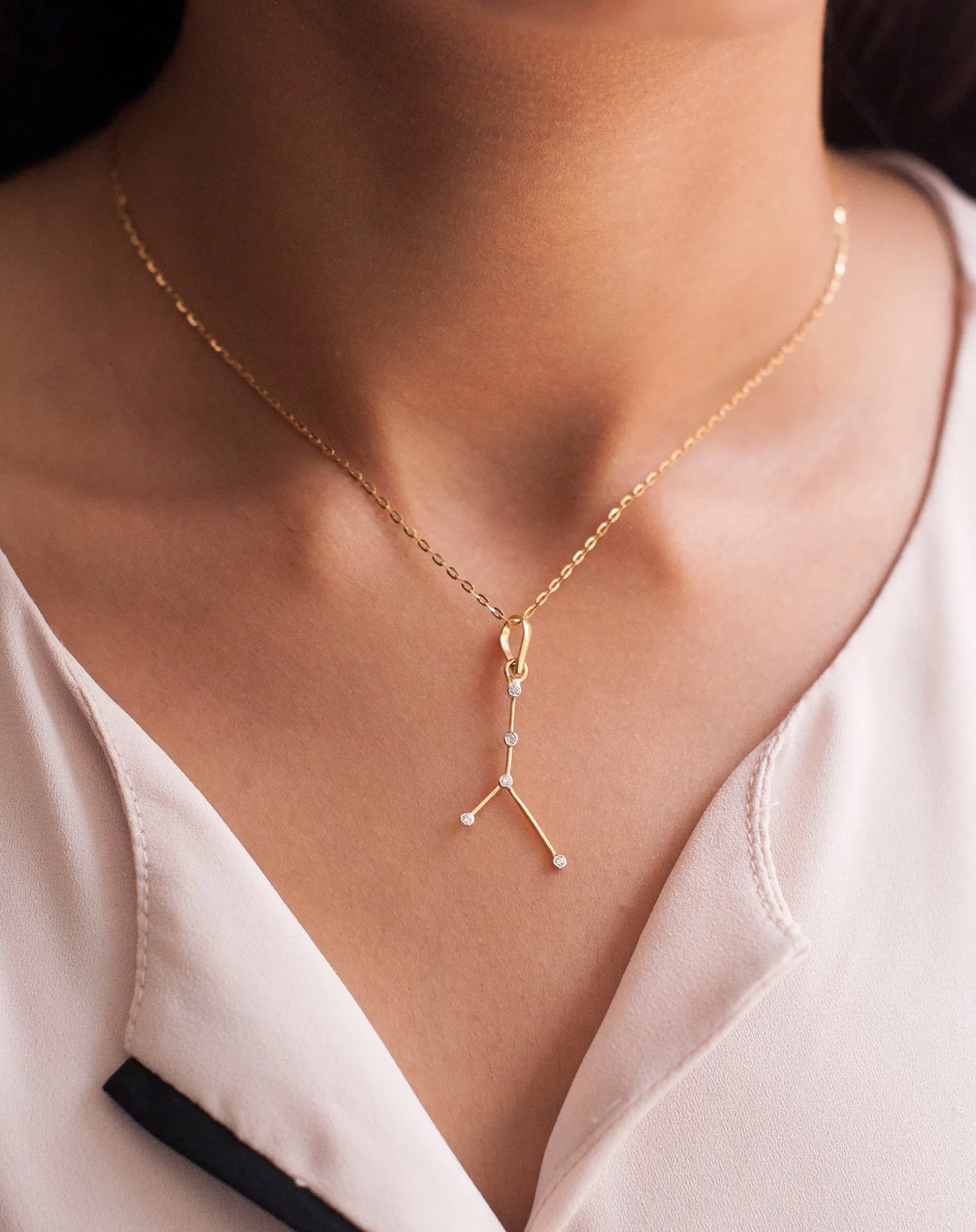 Constellation Charm Pendant - Cancer