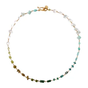 Daphne Necklace in Turquoise Mix