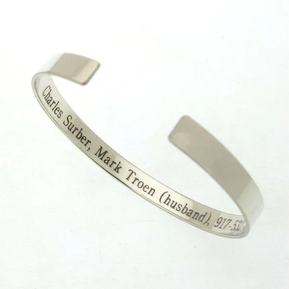 Diabetes Medical Alert Bracelet