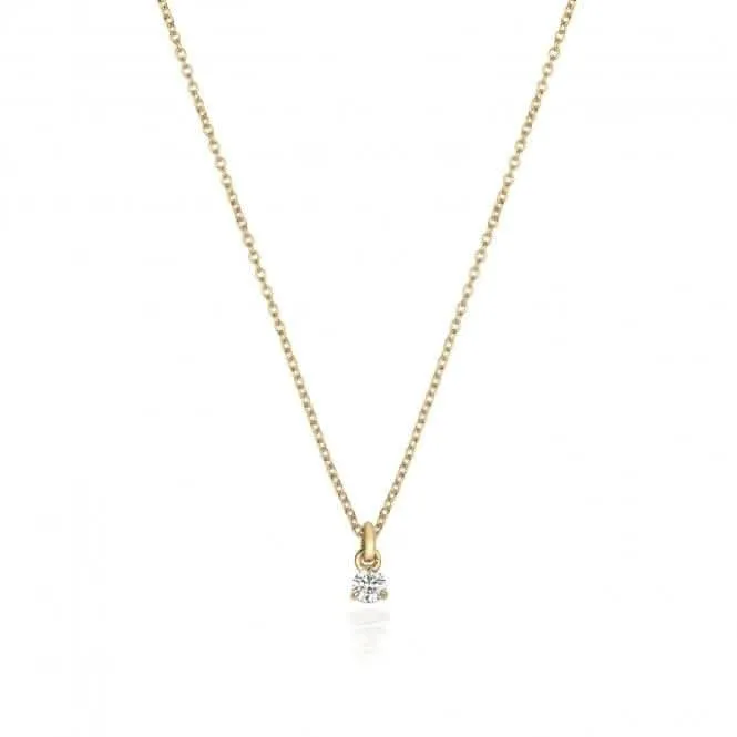 Diamond Jewellery 18ct Gold Diamond Necklace NDQ145