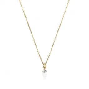 Diamond Jewellery 18ct Gold Diamond Necklace NDQ145