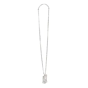 Facet Micro Mini Bag - Silver