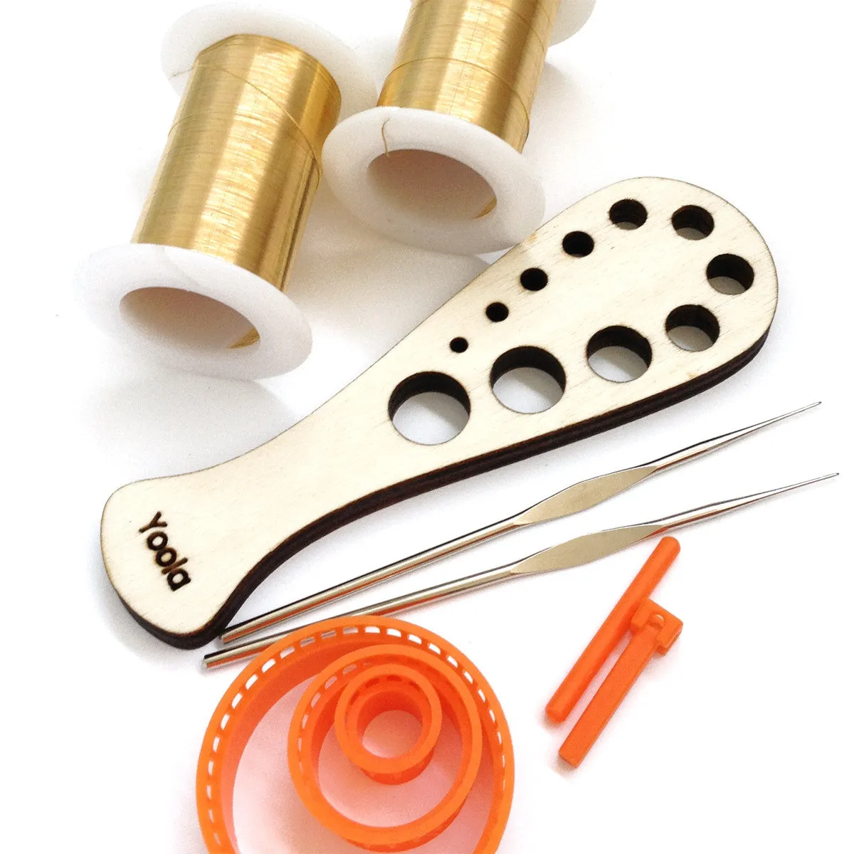Golden Tube Clasp, Jewelry Supply, One Cuff Bracelet Clasp , DIY jewelry kit , 8 row tube clasp