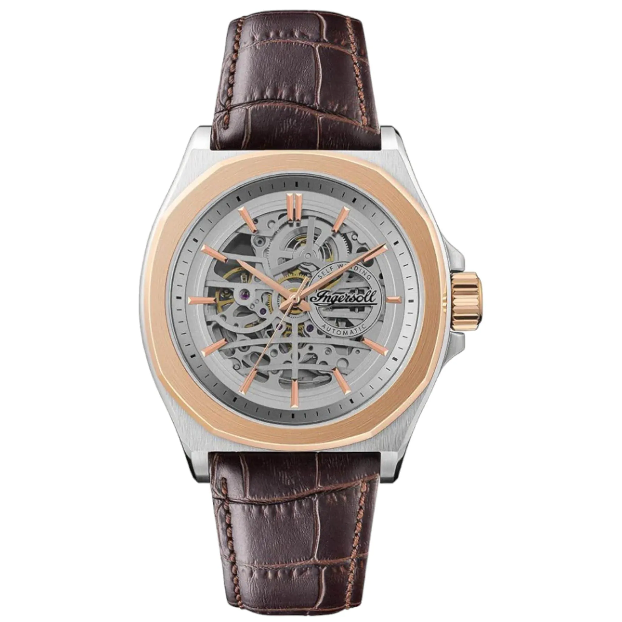 Ingersoll The Orville Automatic Brown Watch 46mm