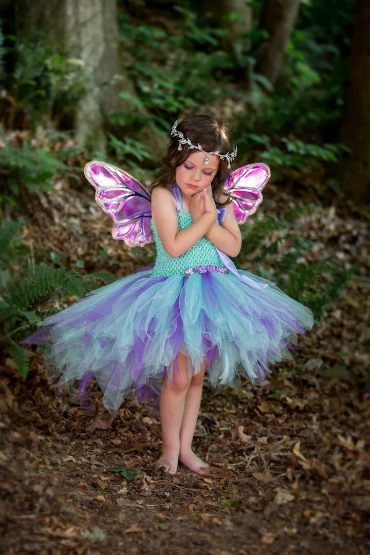 Just Pixie Waterdrop Tiara in Silver