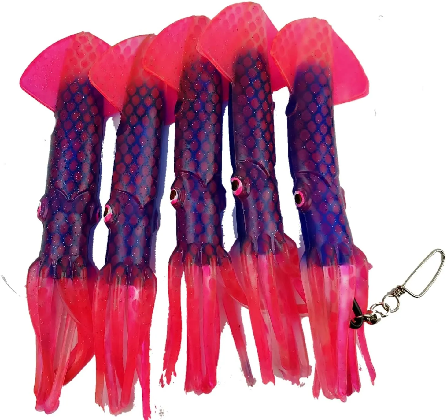 Lobo Lures Moldcraft Squid Daisy Chain 9 Inch