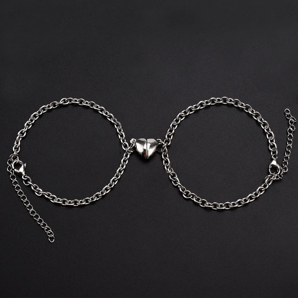 Men And Women Couples NK Bracelets A Pair Of Chains
