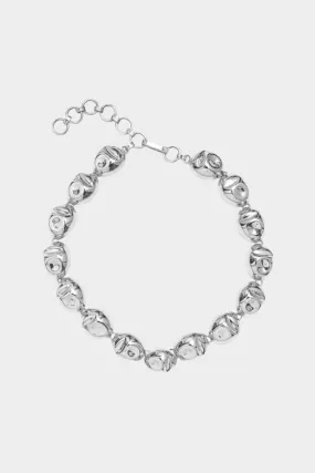 Puerto Single Necklace, Silver