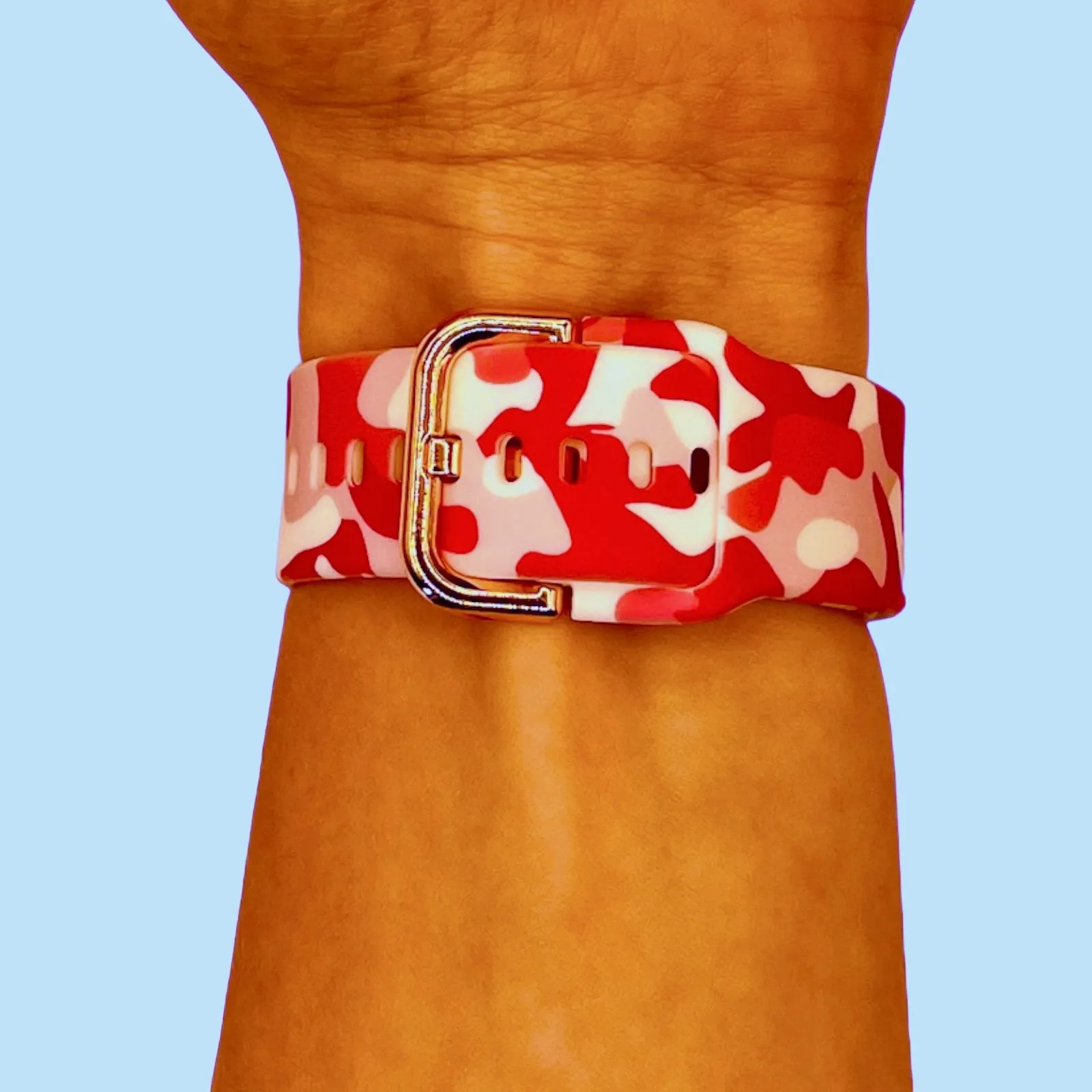 Silicone Pattern Watch Straps compatible with the TheHorse 20mm Range