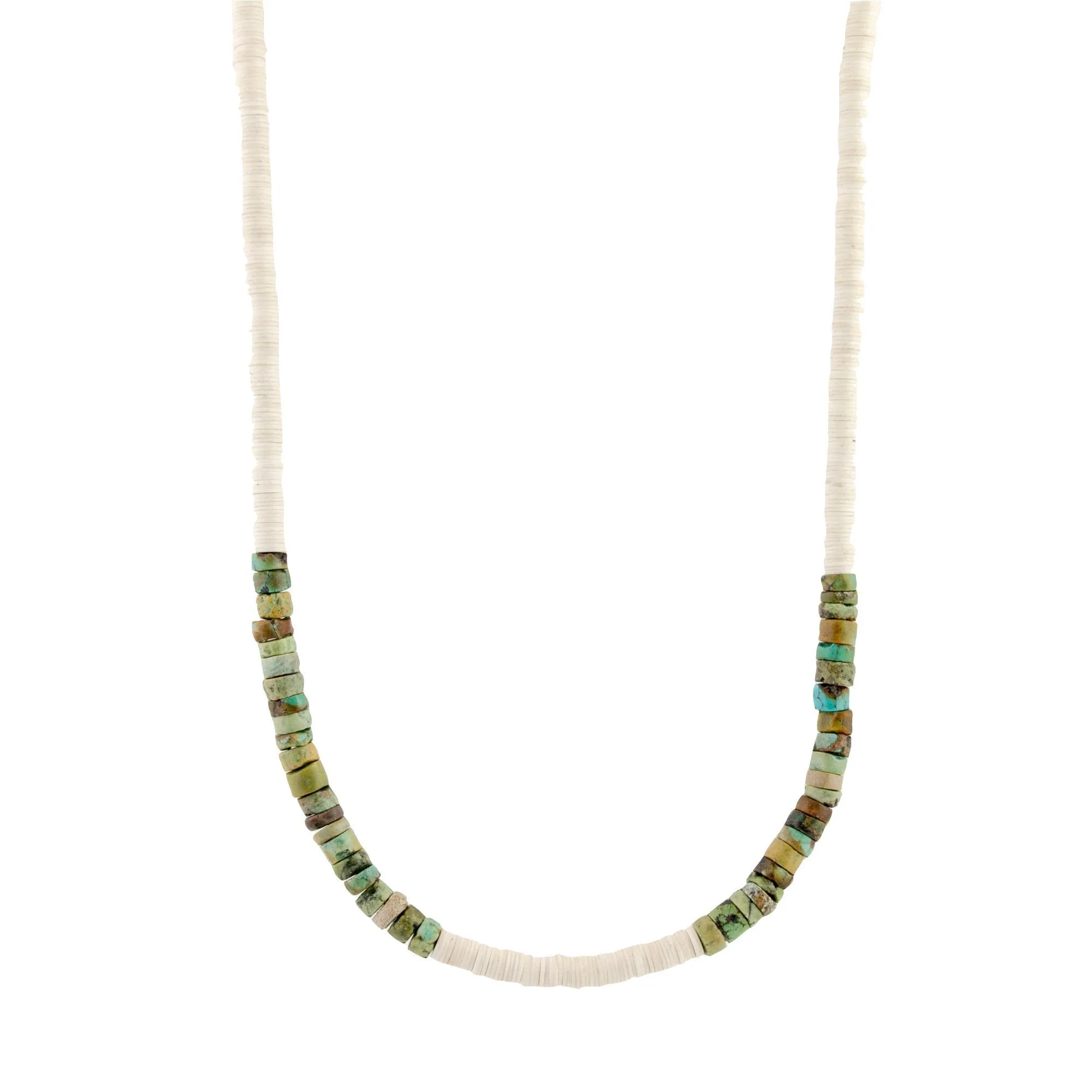 Vinyl & Turquoise Layering Necklace